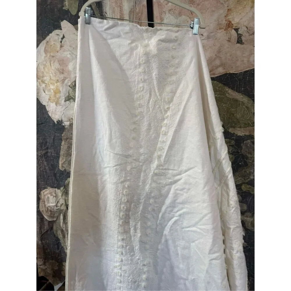 New Anthropologie Embroidered Livia Duvet Cover size Twin